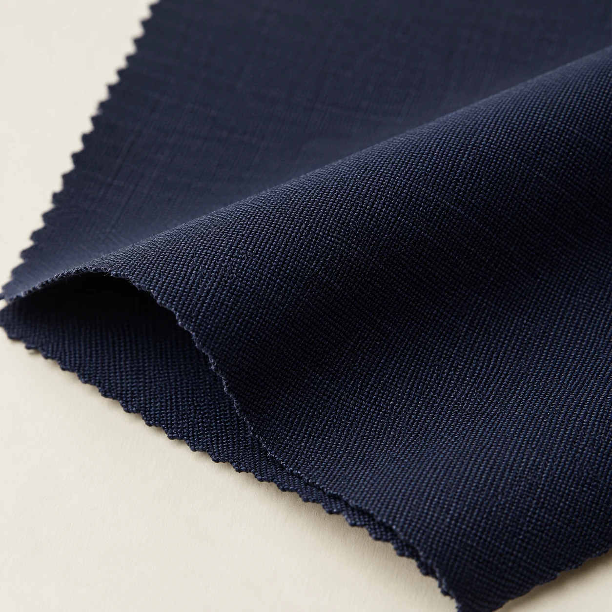 Representative stretch woven texture; generated illustration.
