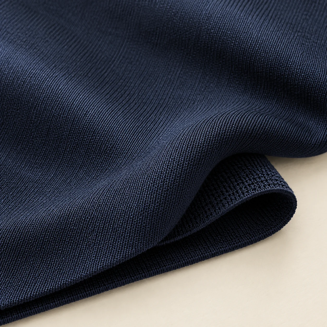 Representative dense performance double knit / dazzle options texture; generated illustration.