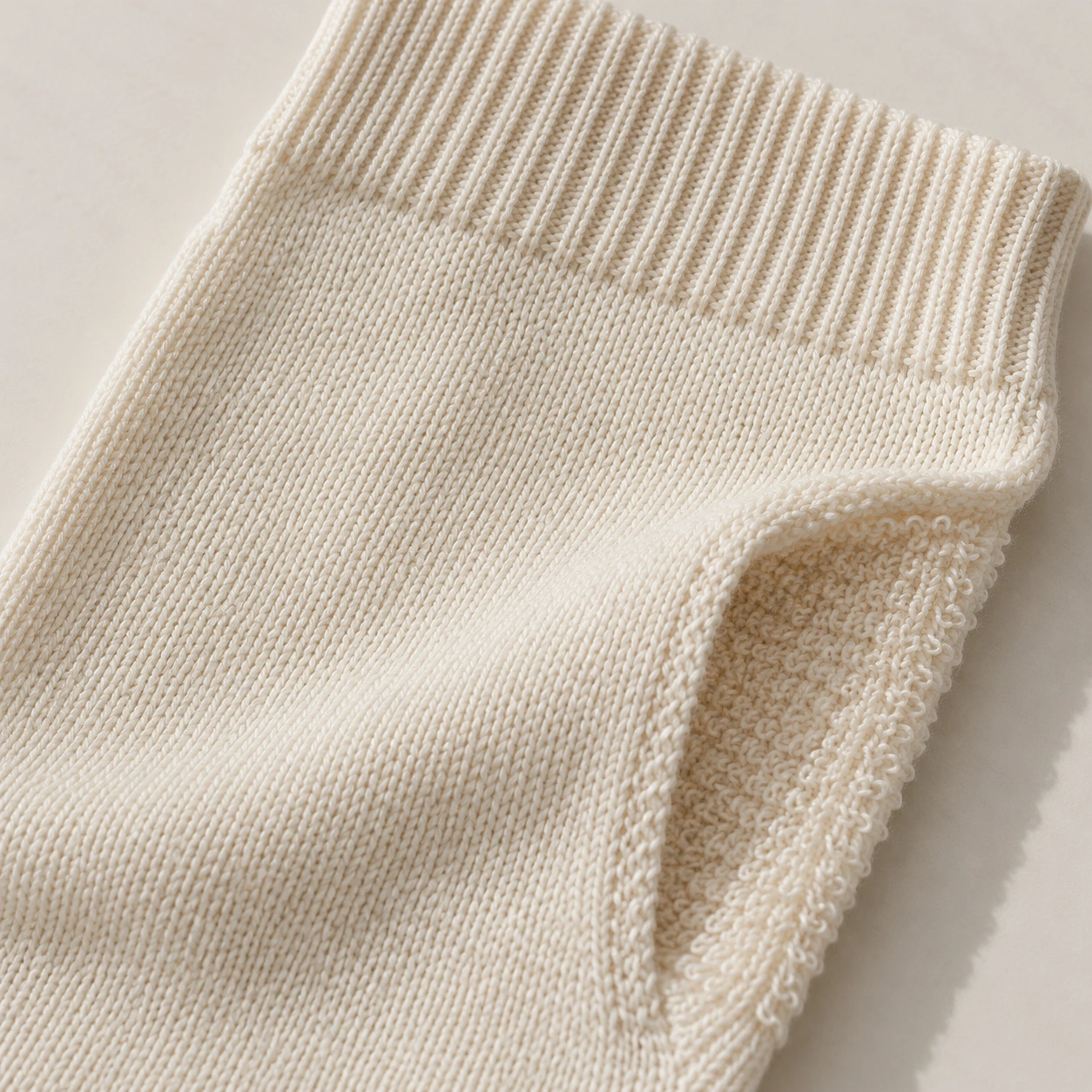 Representative sock knit and cushioning zones texture; generated illustration.