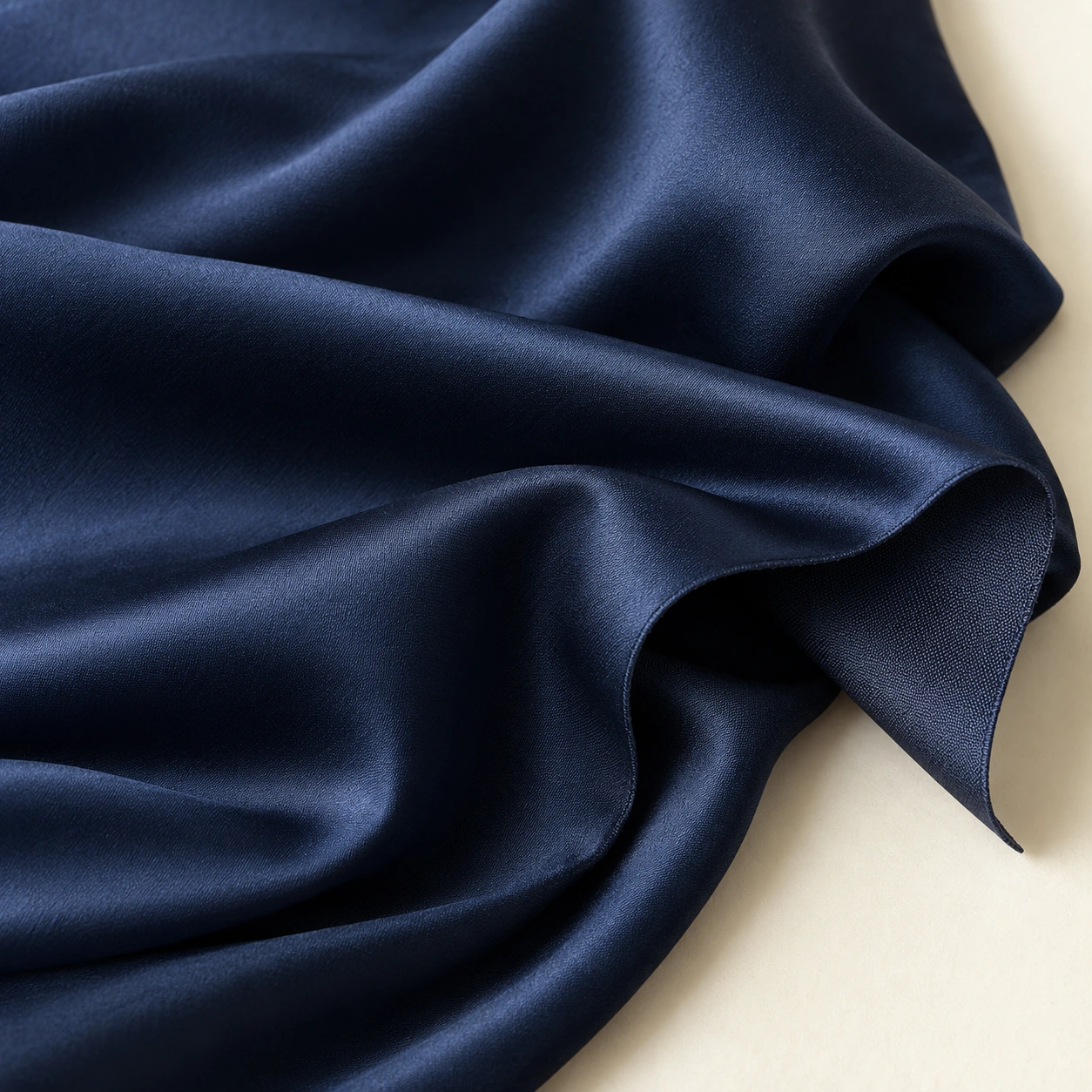 Representative satin apparel woven texture; generated illustration.