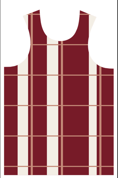 Crimson Lane basketball jersey design
