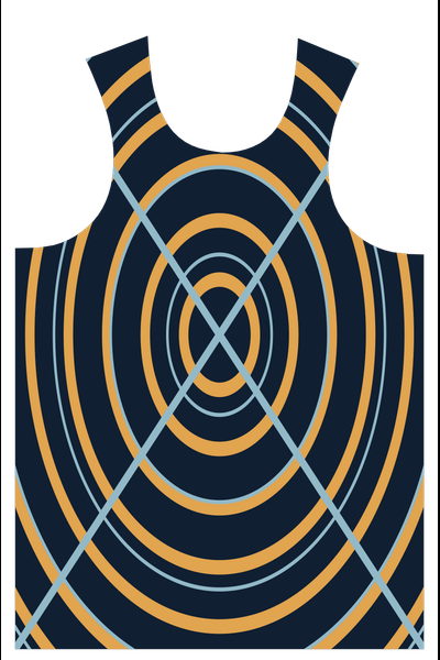 Orbit Check basketball jersey design