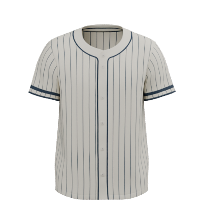 Ivory Club baseball jersey design